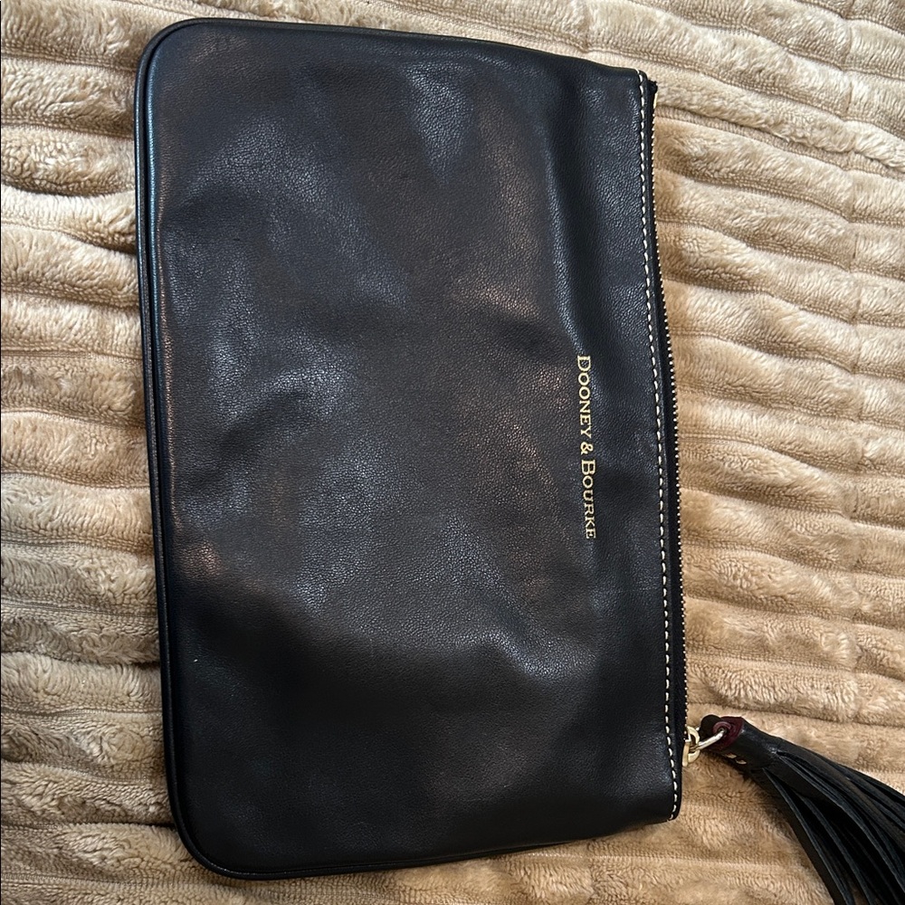 Dooney & Bourke Black Leather Pouch